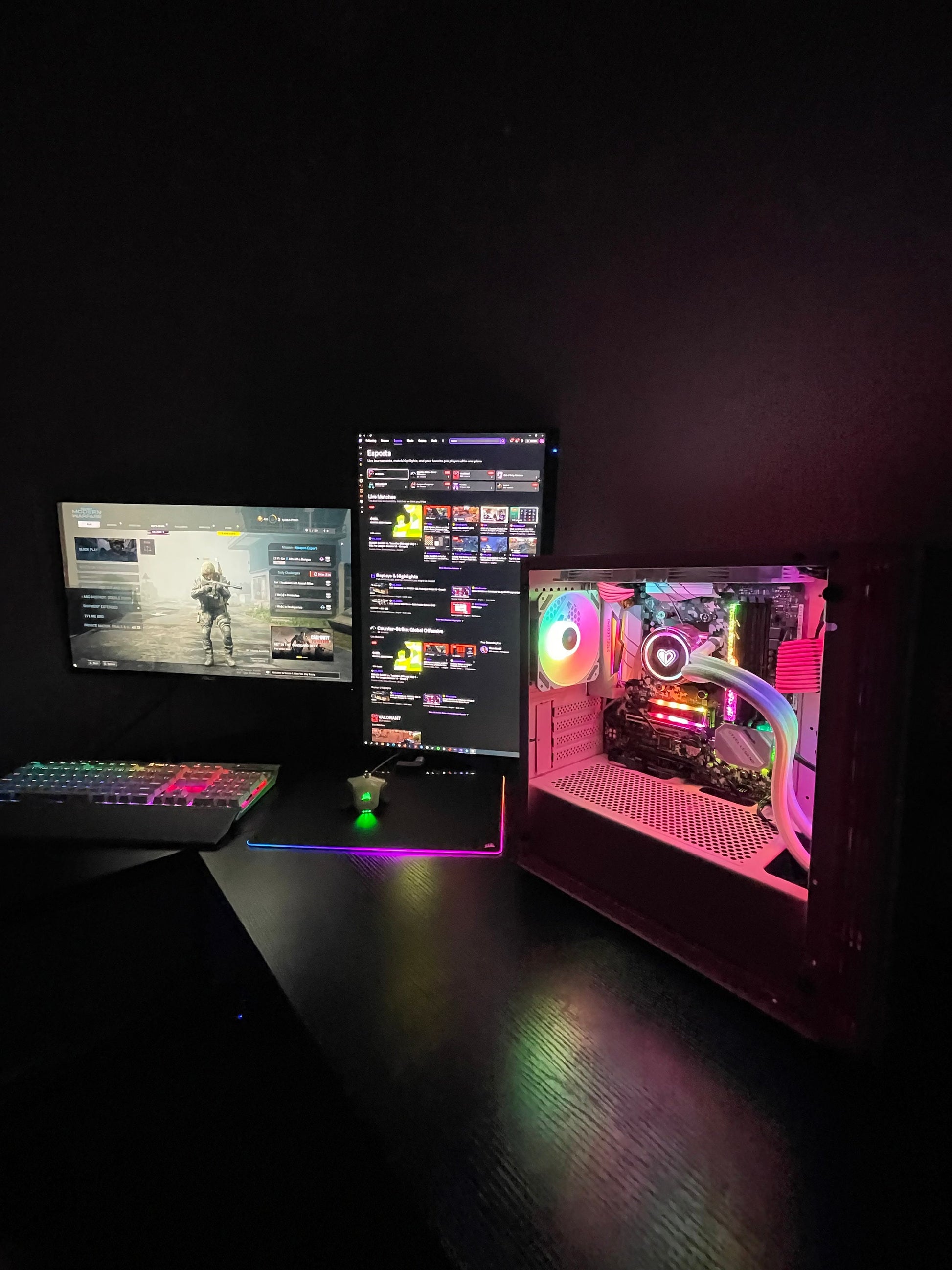 Pink prebuilt pc, pink PC, RTX 3080's and up, gaming pink – Toms-PC's